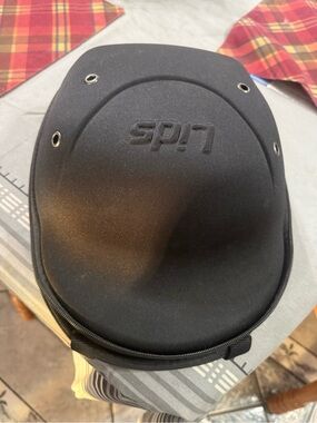 Lids Black Protective Hard Shell Accessory Case